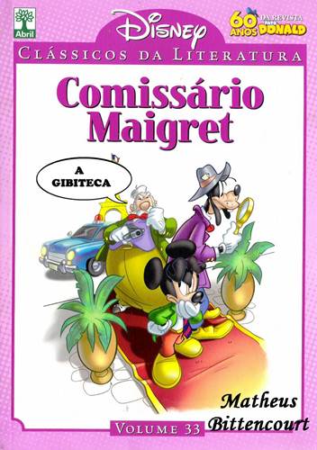 Download de Revista  Clássicos da Literatura Disney 33 - Comissário Maigret
