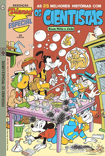 Download de Revista  Disney Especial Reedição - 026 (NT) : Os Cientistas