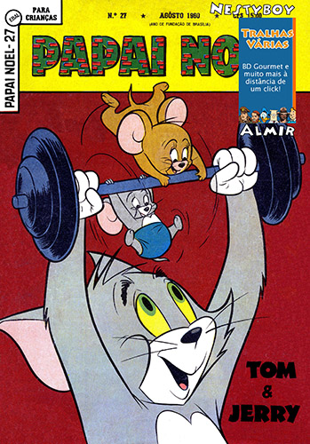 Download de Revista  Tom & Jerry (Papai Noel) (Ebal, série 2) - 027